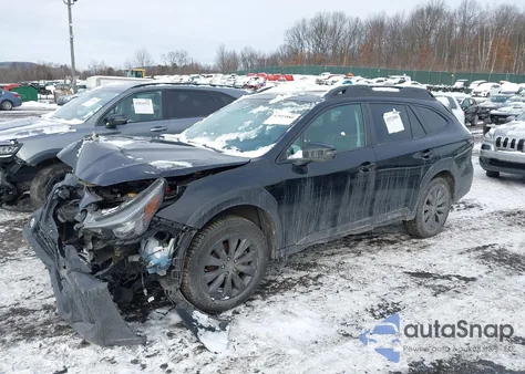 2023 Subaru Outback Onyx Edition из США, поврежденный, VIN 4S4BTALC6P3151036